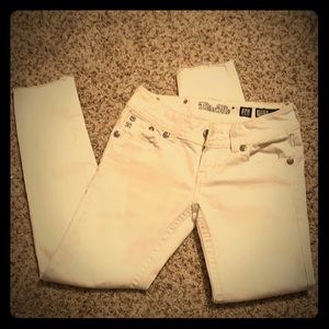 White Miss Me Jeans